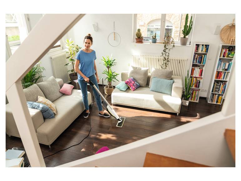 Kärcher Dampfreiniger »KST 2 Upright EasyFix«, mit Stoffbezügen Online Shopping