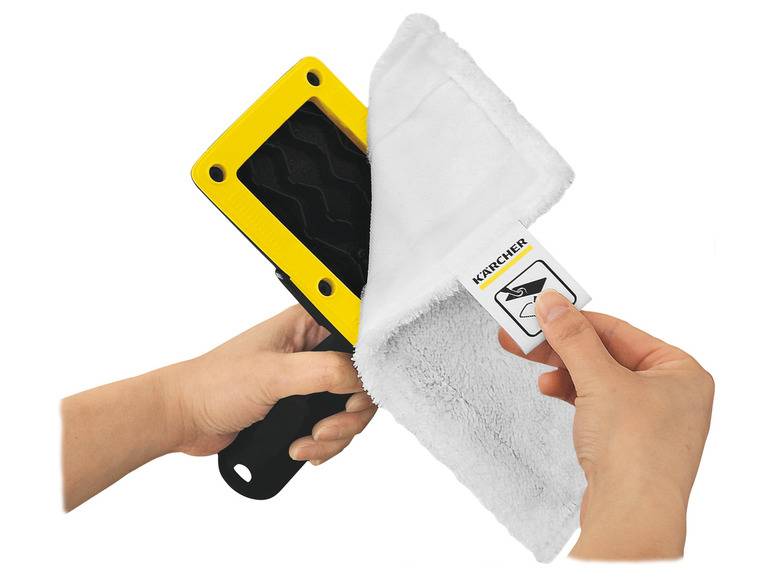 Kärcher Dampfreiniger »KST 2 Upright EasyFix«, mit Stoffbezügen Online Shopping