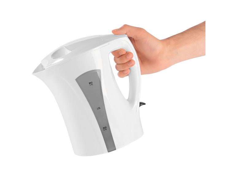 GOURMETmaxx Wasserkocher 1,7 l 2200W weiß/grau Cyber Monday