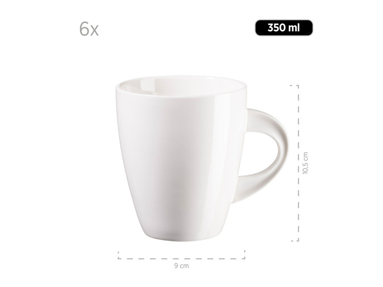 MÄSER Kaffeebecher-Set »La Musica«, 6-teilig, aus Porzellan Online Outlet
