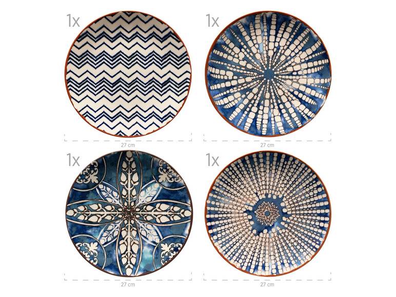 MÄSER Teller-Set »Iberico Blue«, 12-teilig, 4 Designs Blitzangebot