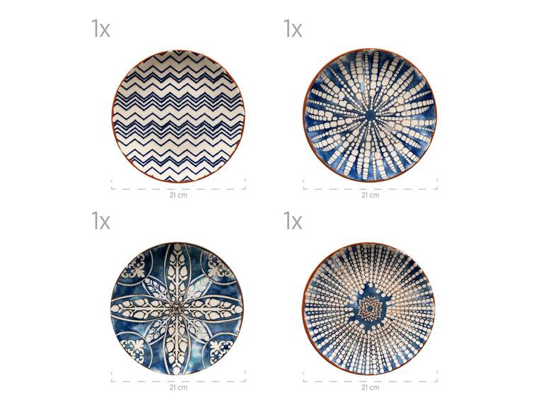 MÄSER Teller-Set »Iberico Blue«, 12-teilig, 4 Designs Blitzangebot