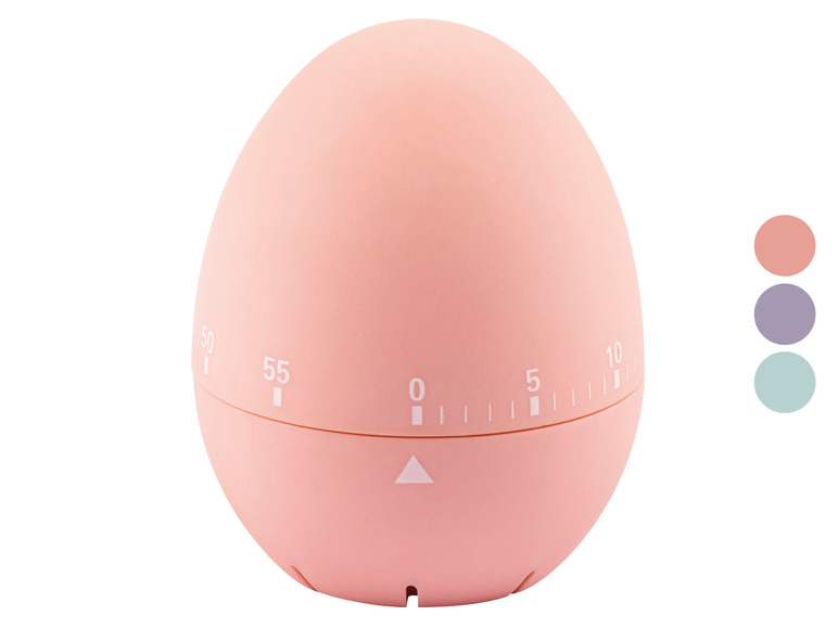 ERNESTO® Eieruhr, 60 Minuten, Soft-Touch-Oberfläche Kauf eins, bekomm eins gratis