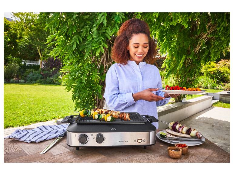 SILVERCREST® KITCHEN TOOLS Multifunktionsgrill SMEG 1600 A1, mit Kebabfunktion Riesige Ersparnisse