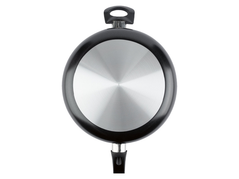 ERNESTO® Sauteuse »Alu Noir« 28 cm mit Gegengriff und Glasdeckel Super Sparpreis