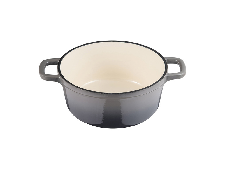 Masterpro Kasserolle, Gusseisen, mit Deckel, Ø 27 cm Vierteljährliche Förderung