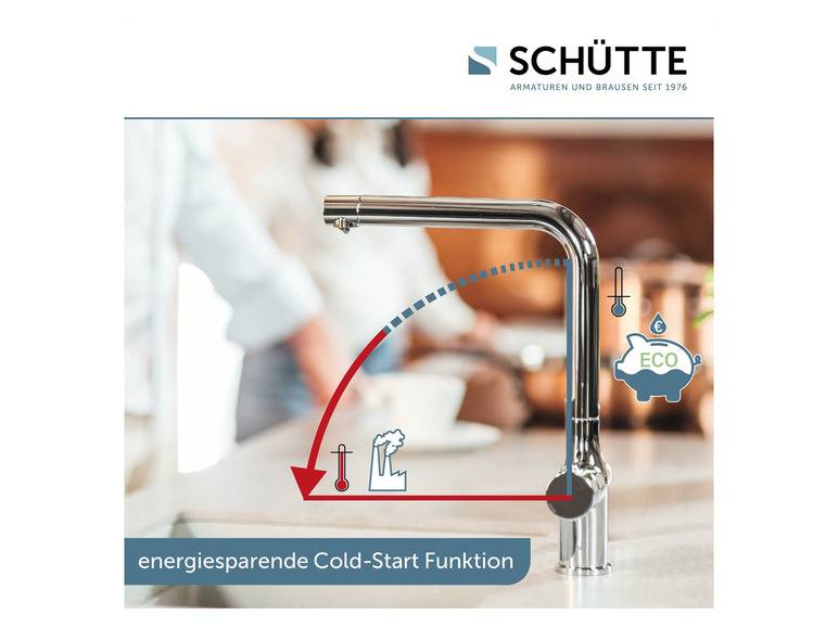 Schütte Küchenarmatur mit Filtersystem »Aquastar Pro«, mit 360° schwenkbarem Auslauf Super Rabatt