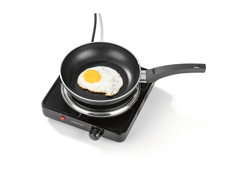 GOURMETmaxx Einzelkochplatte 1500 W schwarz 50% Rabatt mit kostenlosem Versand