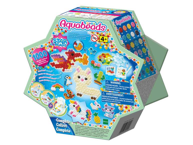 Aquabeads Sternperlen Starter-Set, mit Motiv-Vorlagen Speichern exportieren