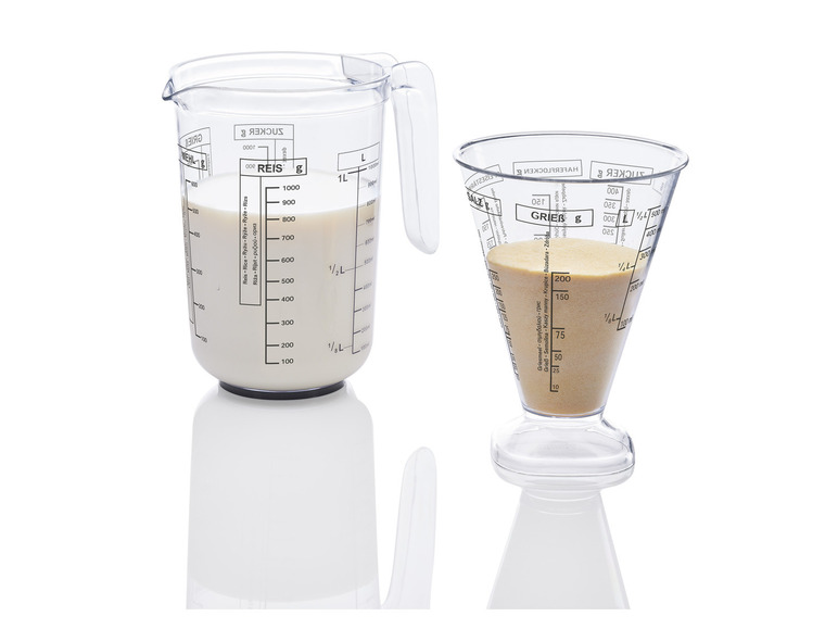 Coox Silikon-Muffinform + ERNESTO® Messbecher-Set, 2-teilig Black Friday Preise
