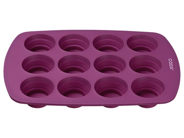 Coox Silikon-Muffinform + ERNESTO® Messbecher-Set, 2-teilig zollfrei