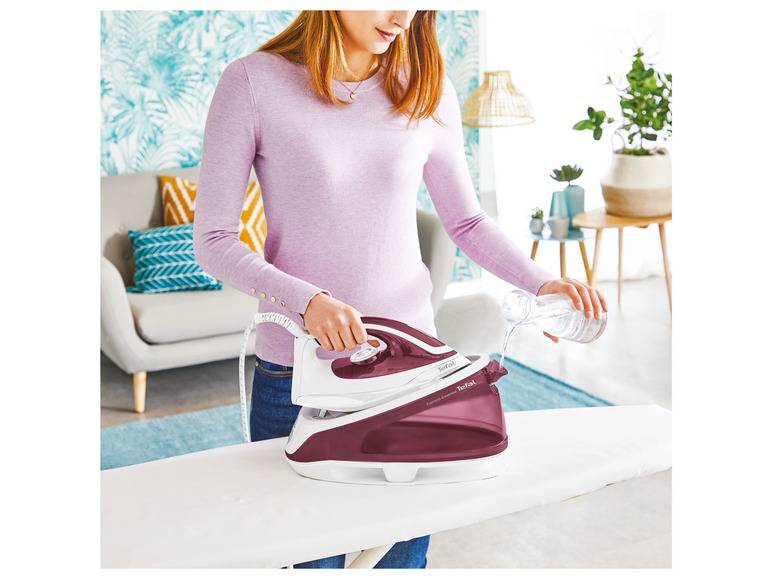 Tefal Dampfbügelstation »Express Easy SV6110« + Aquapur Elektro-Dampfbügeltisch Blitzverkäufe