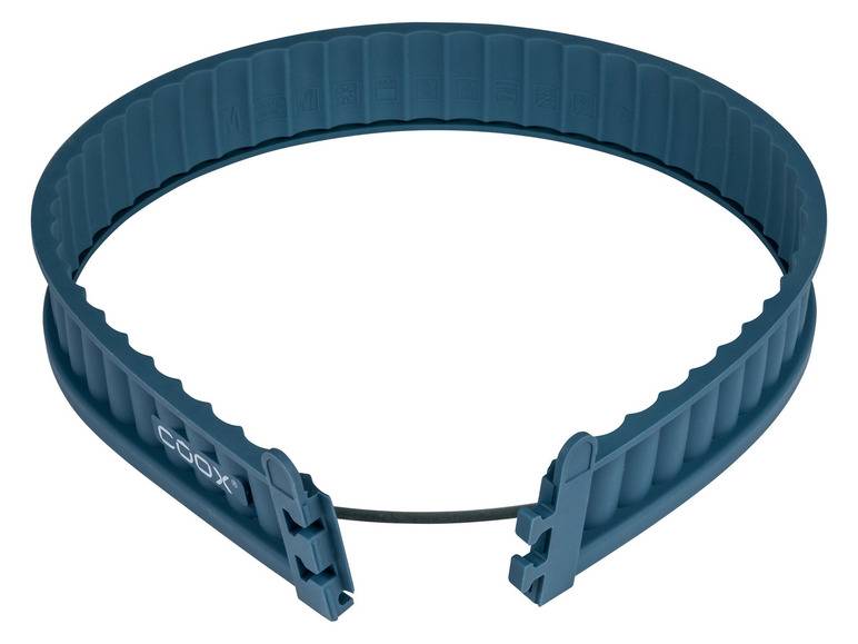 Coox Silikon-Quicheform mit Glasboden + ERNESTO® Messbecher-Set, 2-teilig Fabrikpreis