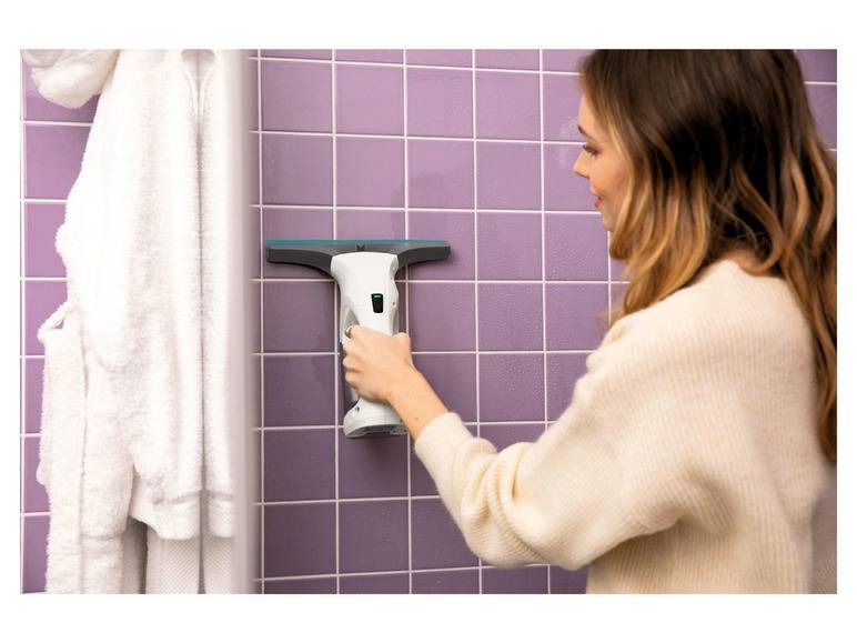 Karcher Akku-Fenstersauger »WV 1 Bath Edition«, integrierte LED-Anzeige Exklusivangebot