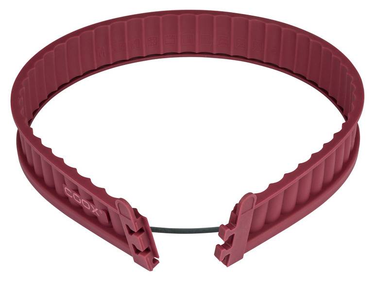 Coox Silikon-Quicheform mit Glasboden + ERNESTO® Messbecher-Set, 2-teilig Lagerräumung