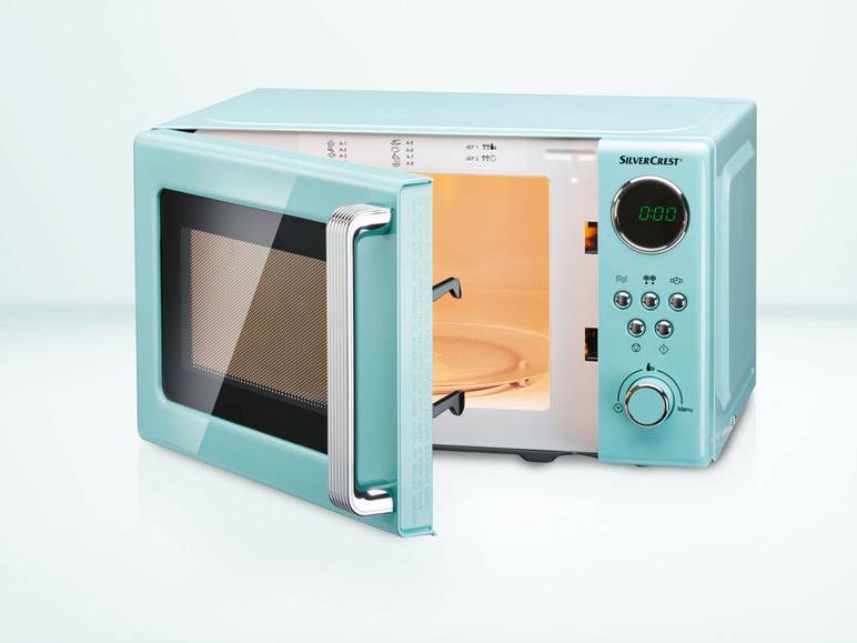 SILVERCREST® KITCHEN TOOLS Mikrowelle »SMWC 700 C1«, 17 l, 700 W türkis Neueste Stile