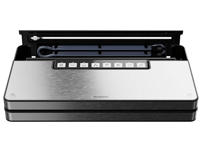 SILVERCREST® KITCHEN TOOLS Vakuumierer »SVEB 160 B2«, Edelstahl-Optik Zeitbegrenzte Promotion