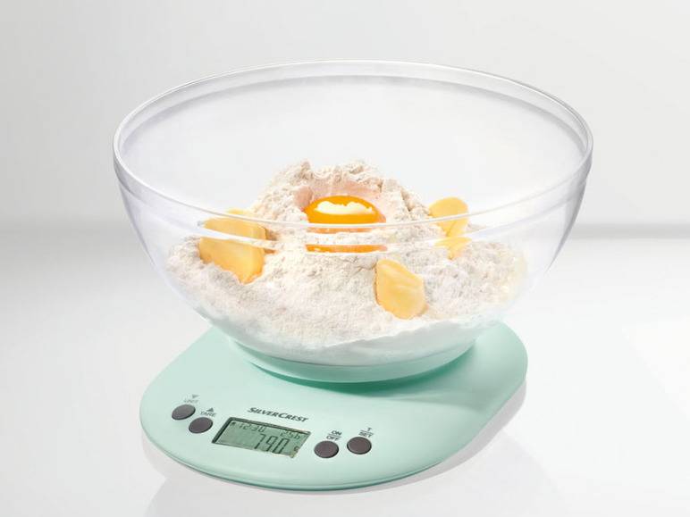SILVERCREST® KITCHEN TOOLS Küchenwaage, mit LC-Display Bis zu 55% Rabatt