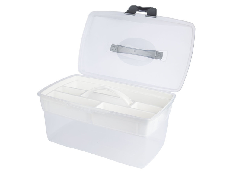 crelando® Näh-/Aufbewahrungsbox, mit Einlegefach Discount Store für neue Produkte