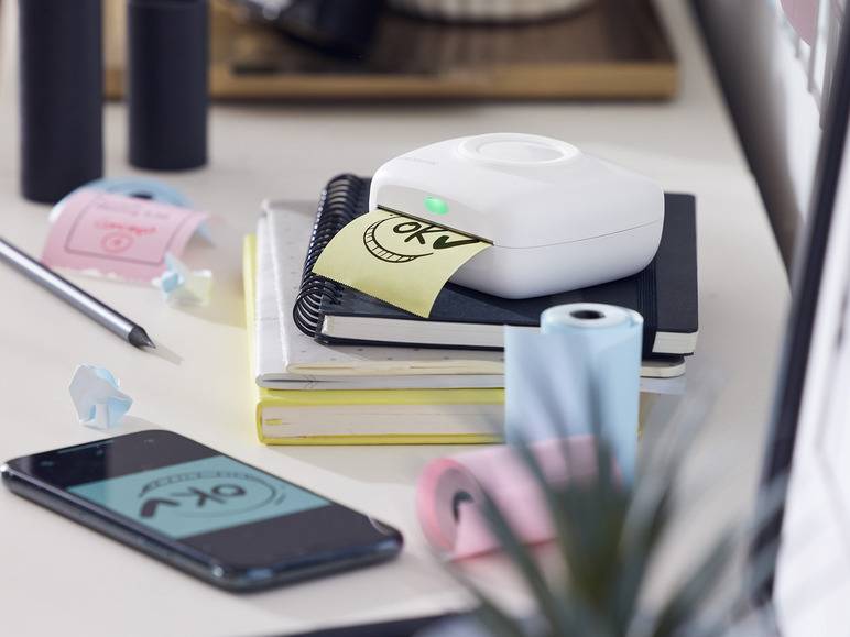 SILVERCREST® Mini Pocket Printer inklusive Papierrolle Online