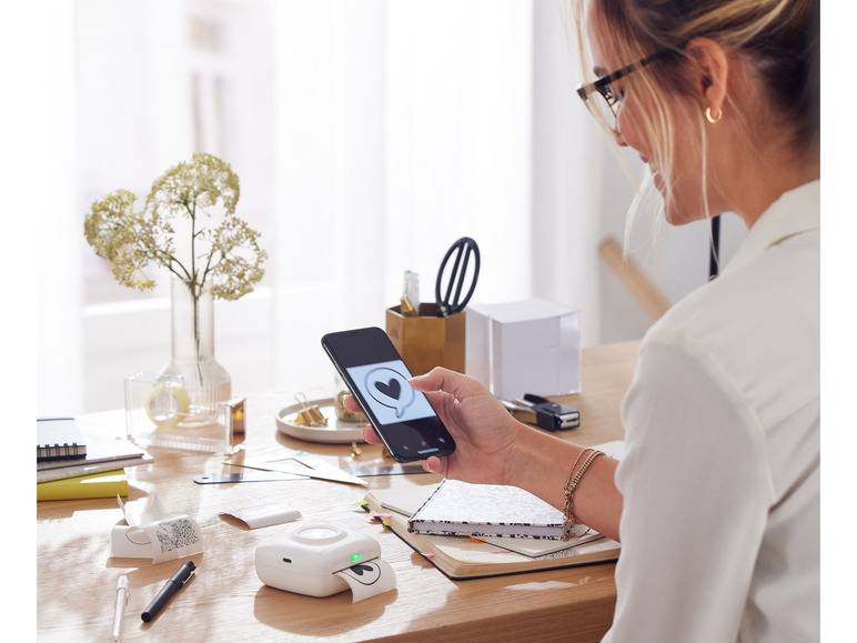 SILVERCREST® Mini Pocket Printer inklusive Papierrolle Online