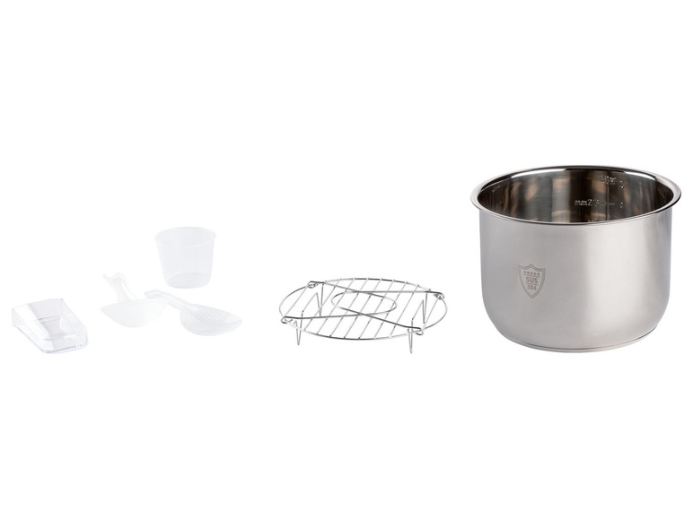 SILVERCREST® KITCHEN TOOLS Multi-Pot Schnellkochtopf »SSM 1000 A2«, 1000 W Outlet