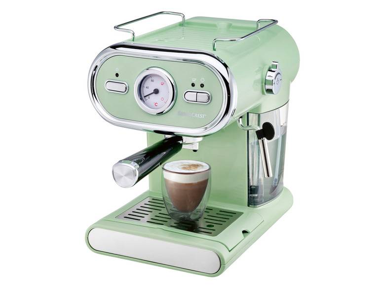 SILVERCREST® KITCHEN TOOLS Espressomaschine »SEM 1100 E1«, mint, 1100 W Meist gekauft