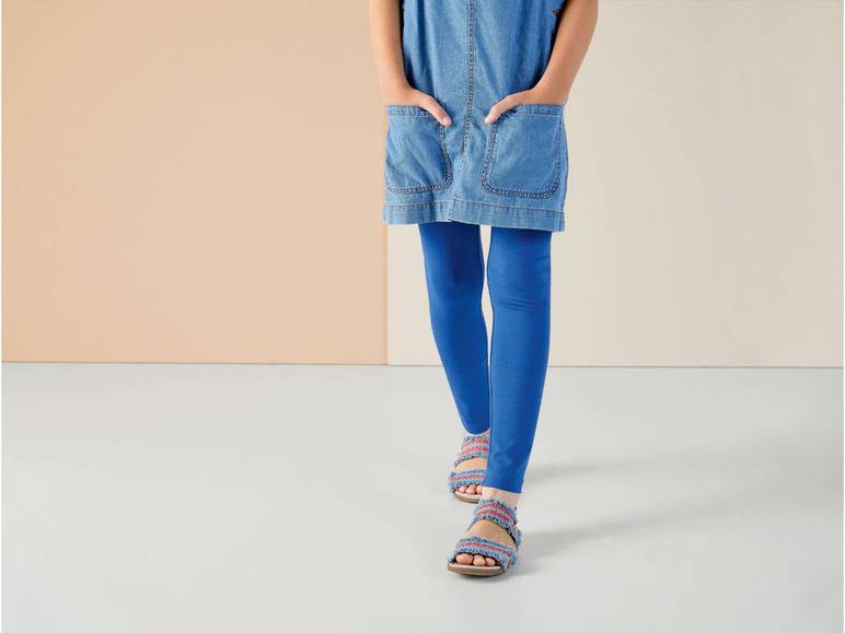 pepperts!® Kinder Mädchen Leggings, 2 Stück, mit bequemem Gummizugbund Online Outlet