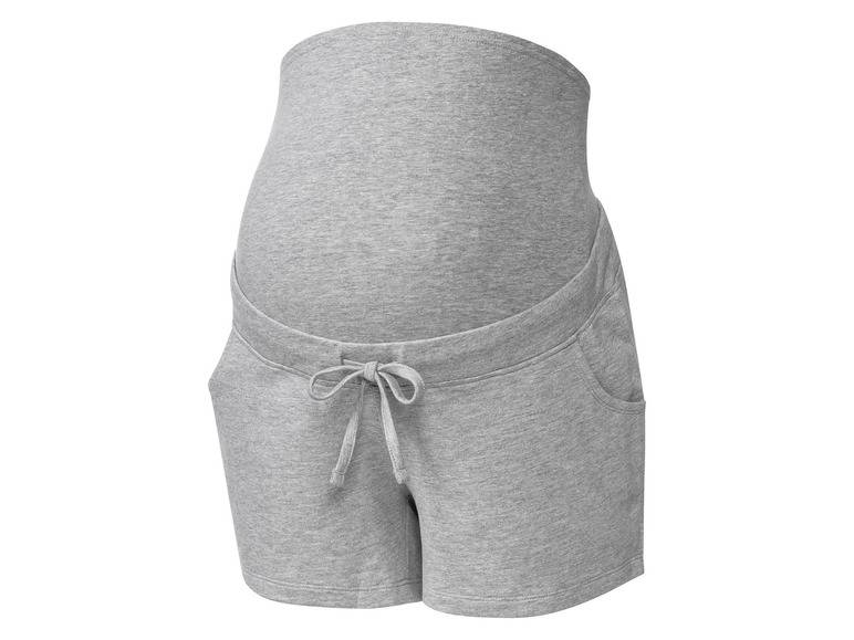 esmara® Damen Umstands-Sweatshorts, extra hoch geschnitten Große Rabatte
