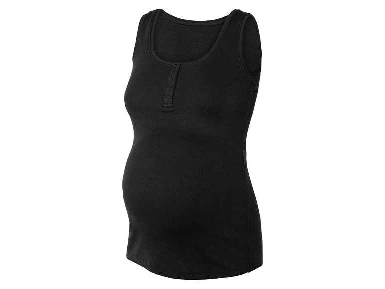 esmara® Damen Umstands-Ripptops, 2 Stück, mit Baumwolle Riesige Ersparnisse