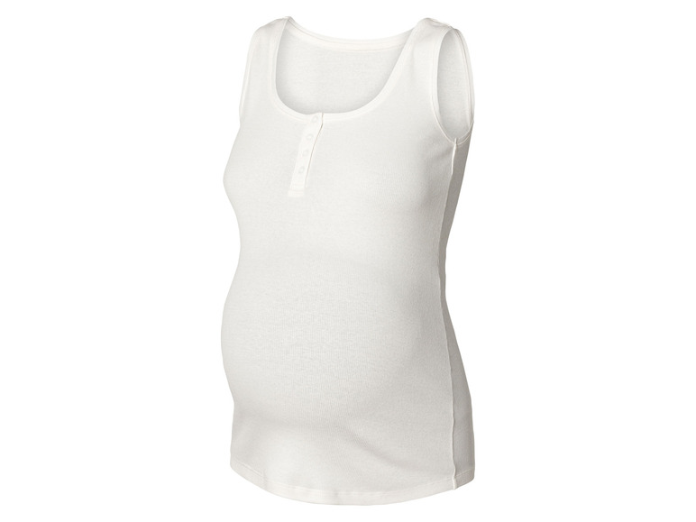 esmara® Damen Umstands-Ripptops, 2 Stück, mit Baumwolle Riesige Ersparnisse