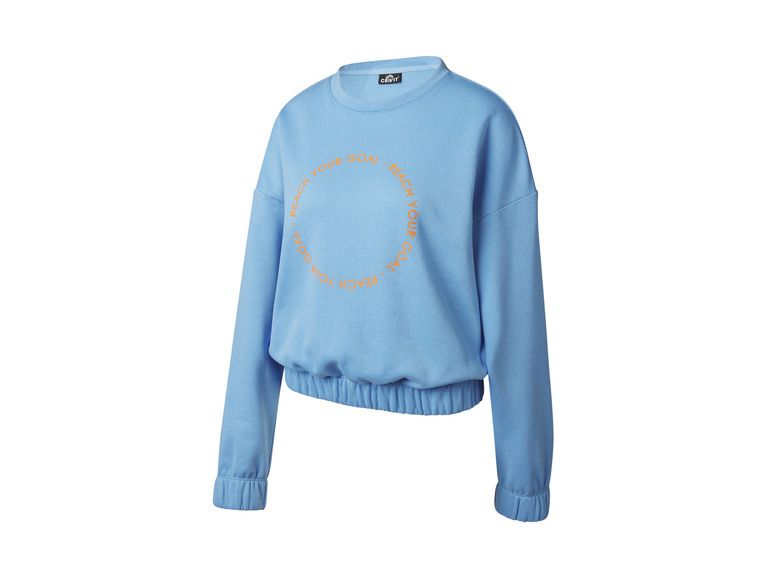 CRIVIT Damen Sweatpullover, modisch kurz geschnitten Tiefpreis