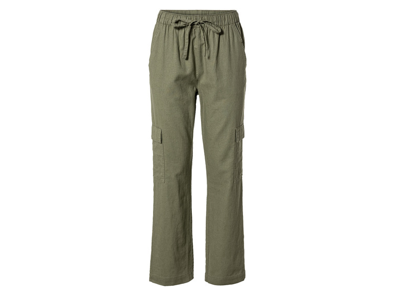 esmara® Damen Leinenhose, hohe Leibhöhe JETZT KAUFEN