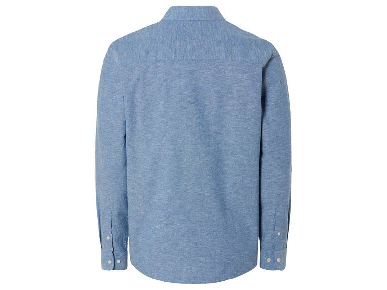 LIVERGY® Herren Leinenhemd mit Kentkragen Bis zu 65% Rabatt