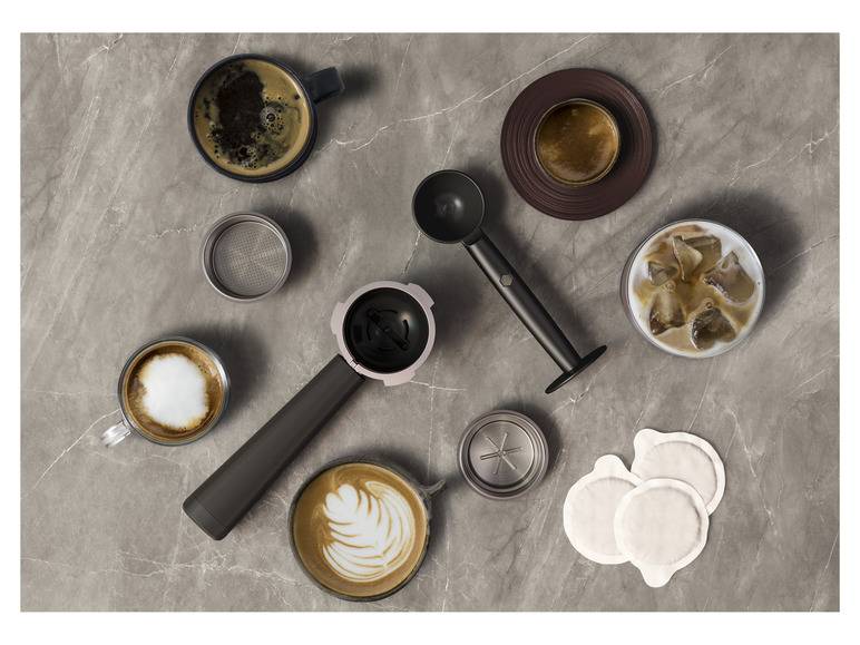 AEG Gourmet 6 Espresso Siebträgermaschine »EC6-1-6ST«, 1350 W Super Rabatt