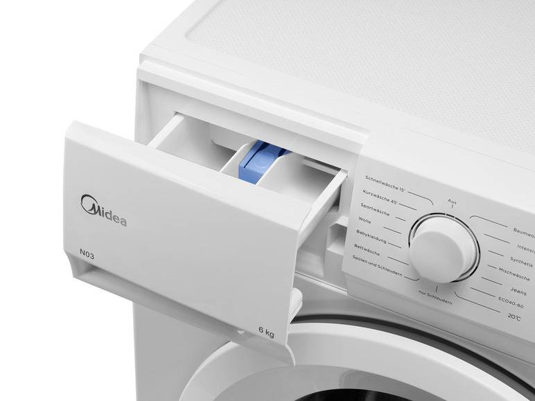 Midea Waschmaschine »MFNEW60-105«, 6 kg, EEK: E Online