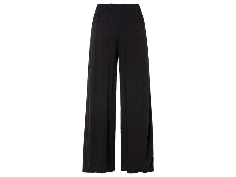 esmara® Damen Wide-Leg-Hose mit elastischem Gummizugbund Tiefpreis