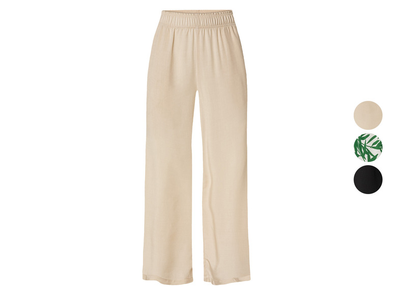 esmara® Damen Sommerhose mit weitem Bein Kostenlose Rückgabe