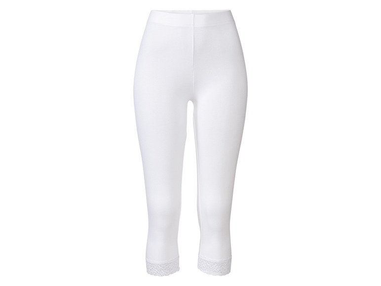 esmara® Damen Capri-Leggings, normale Leibhöhe, elastischer Bund JETZT KAUFEN