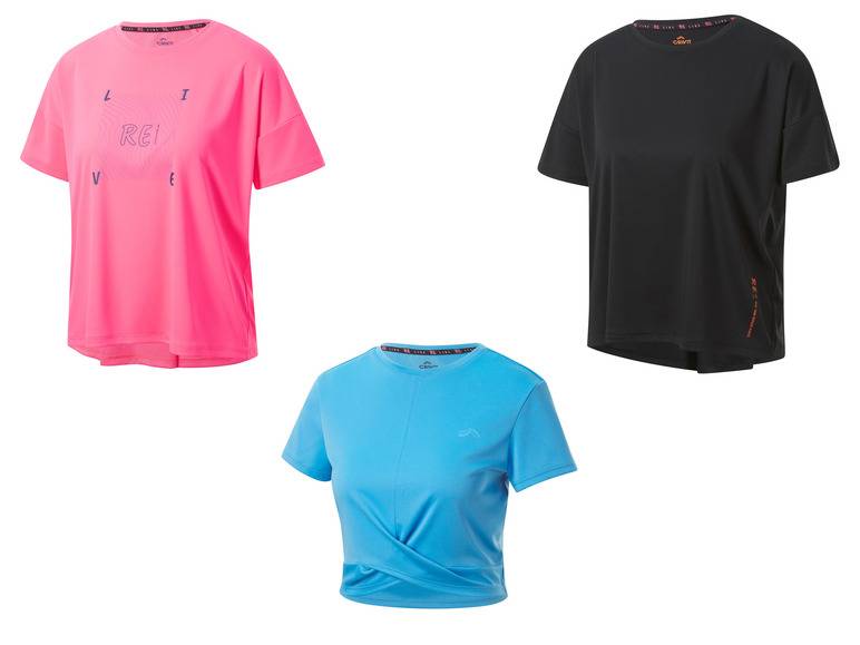 CRIVIT Damen Funktionsshirt, modisch weit geschnitten Sonderangebot der Fabrik