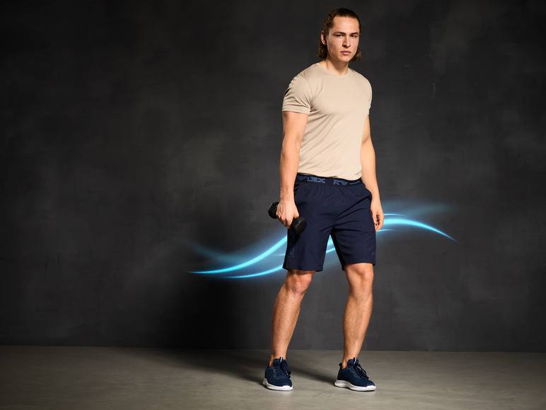 CRIVIT Herren Funktionsshorts mit dynamischer Kühltechnologie Vierteljährliche Förderung