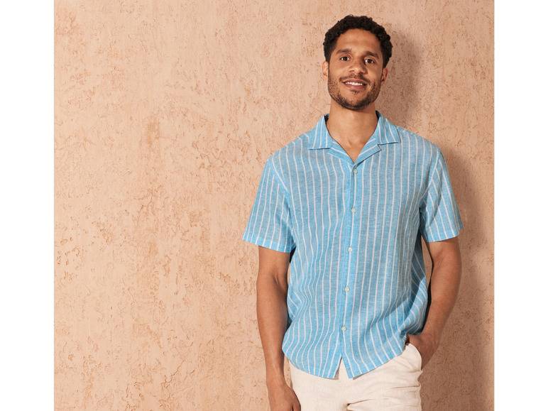 LIVERGY® Herren Leinenhemd, Regular Fit Clearance-Verkauf