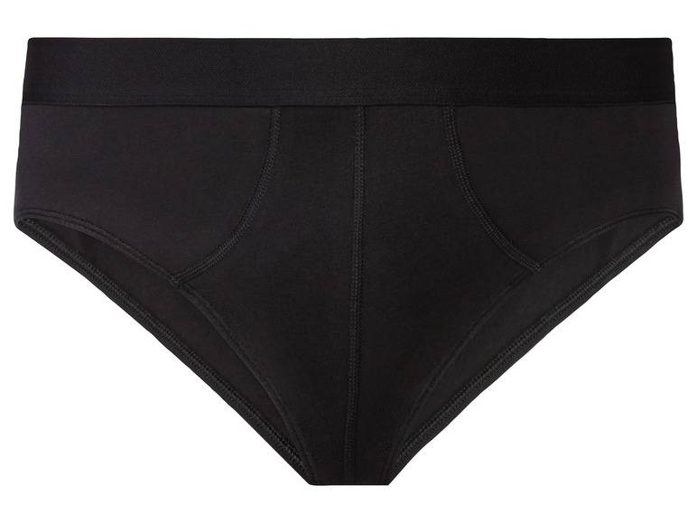 LIVERGY® Herren Slips, 3 Stück, mit hohem Baumwollanteil Black Friday Preise