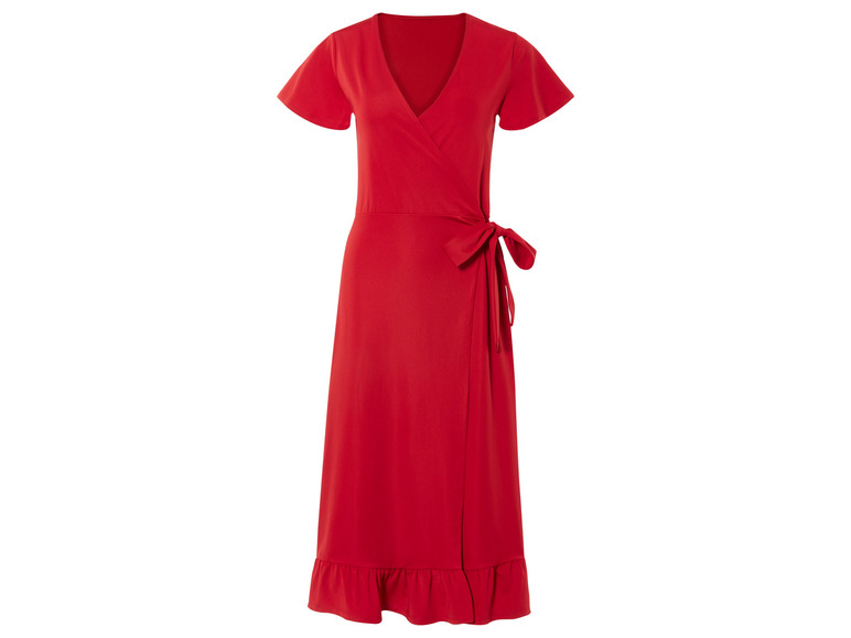 esmara® Damen Wickelkleid mit verspielten Volants Rabatte dieses Monats