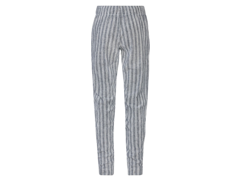 esmara® Damen Leinenhose mit Gummizugbund und Bindeband Outlet