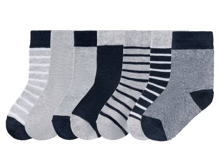lupilu® Kleinkinder Socken, 7 Paar, mit Bio-Baumwolle Schlussverkauf