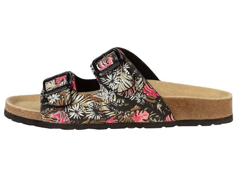 esmara® Damen Pantolette Tieffußbett mit verstellbaren Schnallen Fabrikverkauf