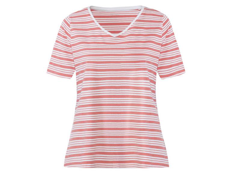esmara® Damen T-Shirt, 2 Stück, mit hohem Baumwollanteil Blitzverkäufe