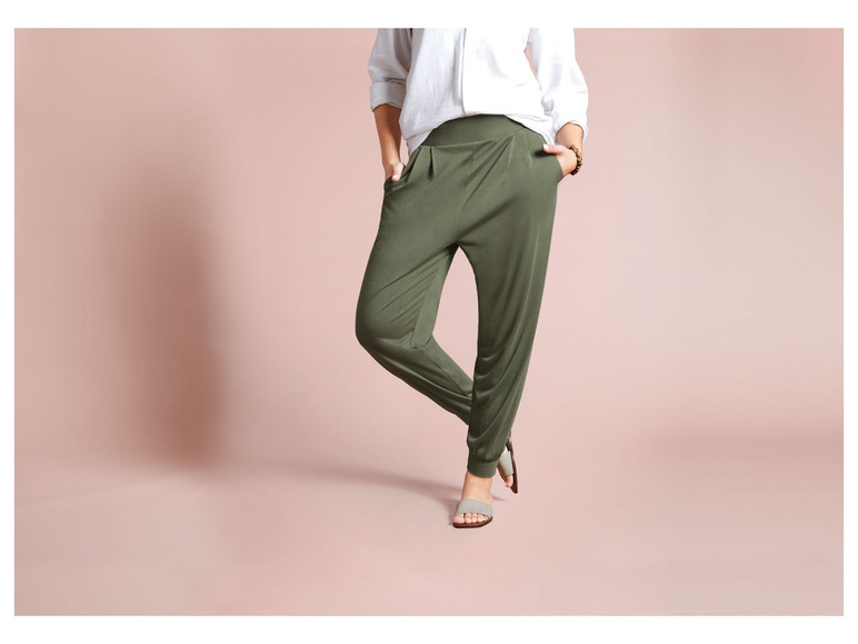 esmara® Damen Sommerhose mit Bündchen am Beinabschluss Kostenloser Versand