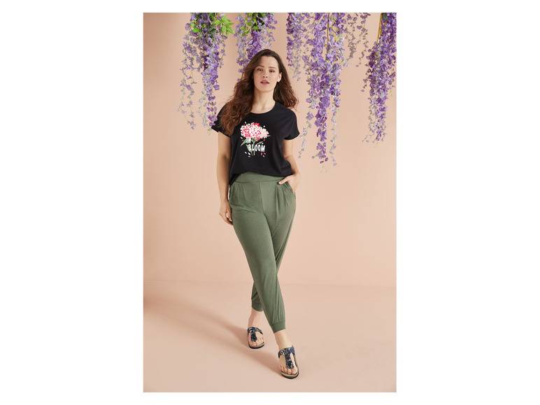esmara® Damen Sommerhose mit Bündchen am Beinabschluss Kostenloser Versand